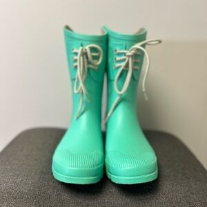 Nomad Kids Teal Rain Boots